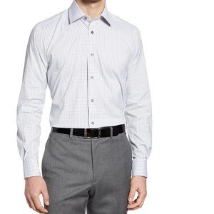 DAVID DONAHUE Cotton Dress Shirt